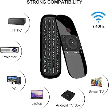 WeChip W1 Air Mouse Remote + Keyboard Combo!