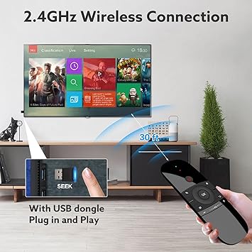 WeChip W1 Air Mouse Remote + Keyboard Combo!