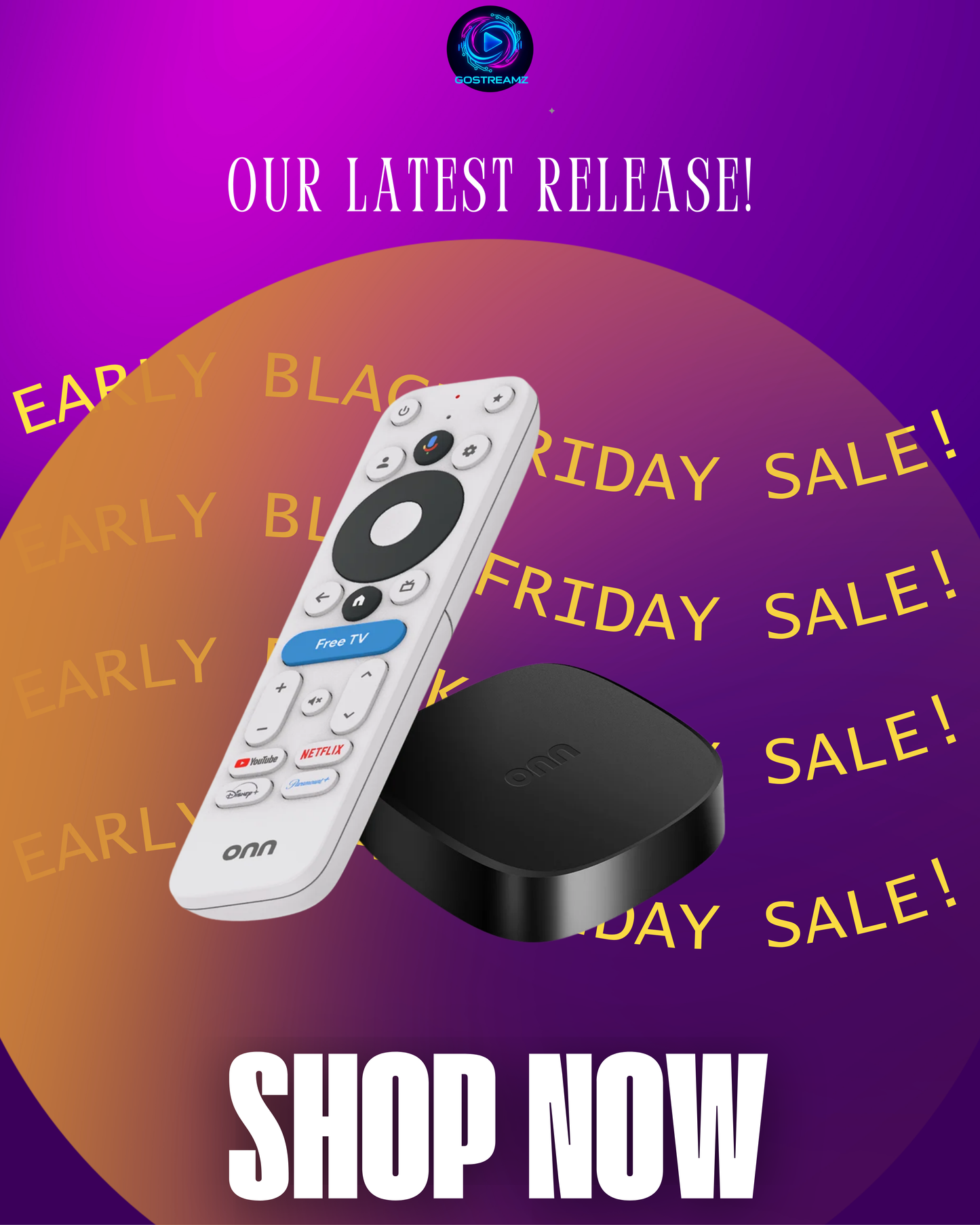 🎁ONN 4K Plus – Christmas Exclusive Sale!