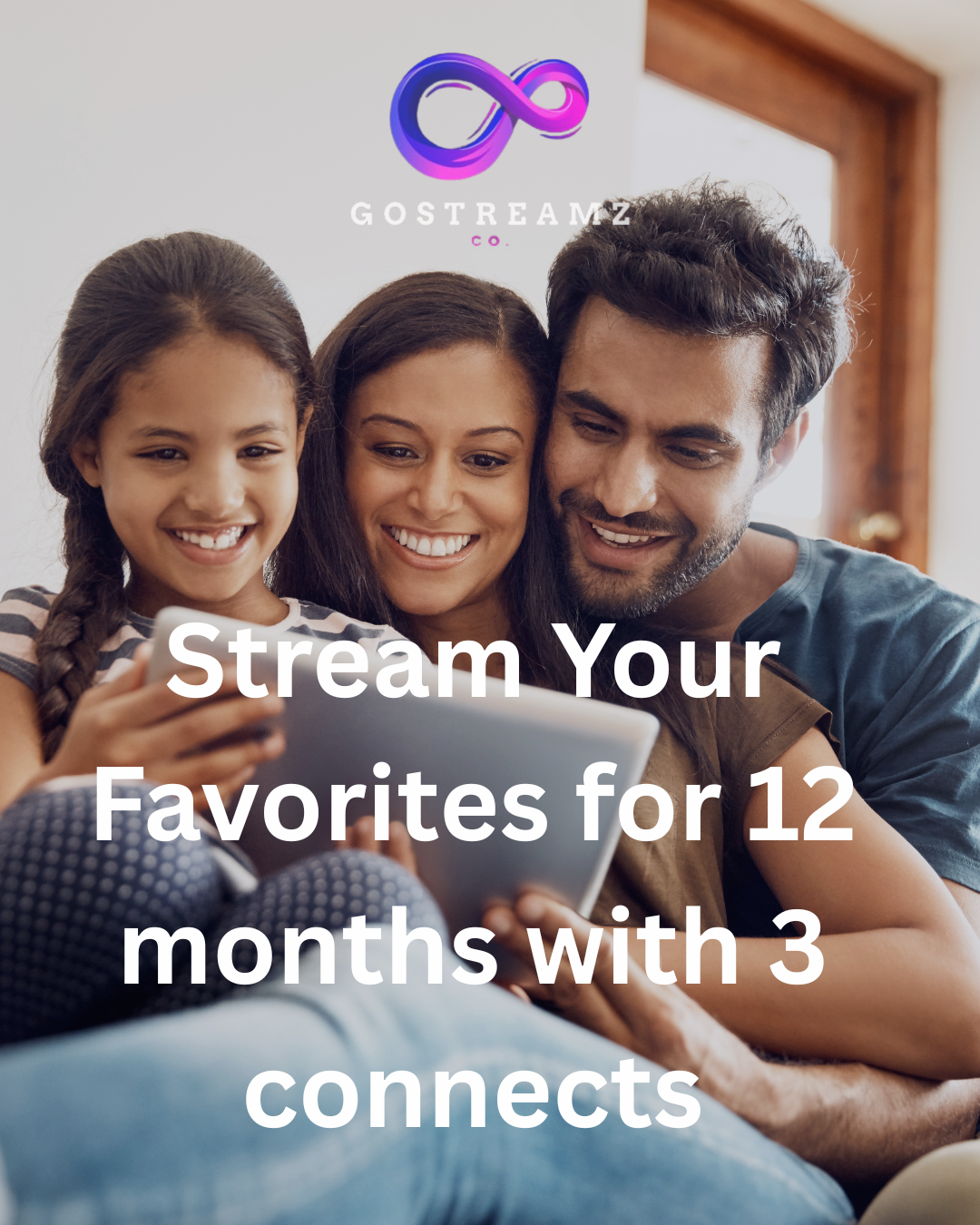 Go Streamz – Monthly Plan (3 Devices)